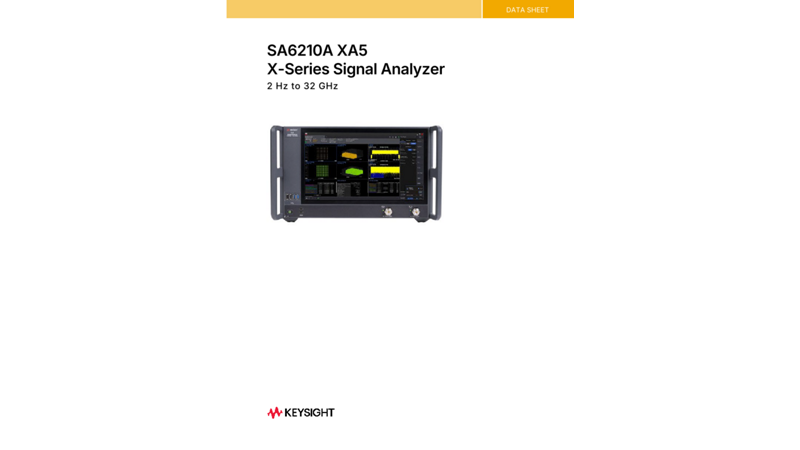 SA6210A XA5 X-Series Signal Analyzer